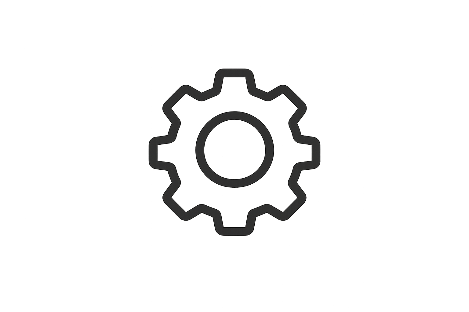GPT Image 2 generated line icon for Settings